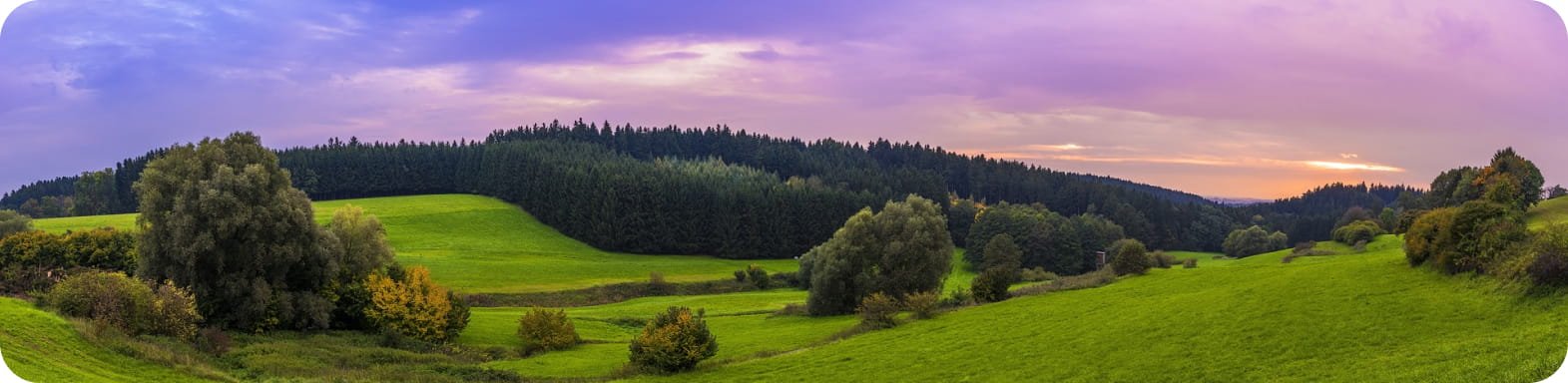 Krajolik za usporedbu oštrine vida prije i poslije